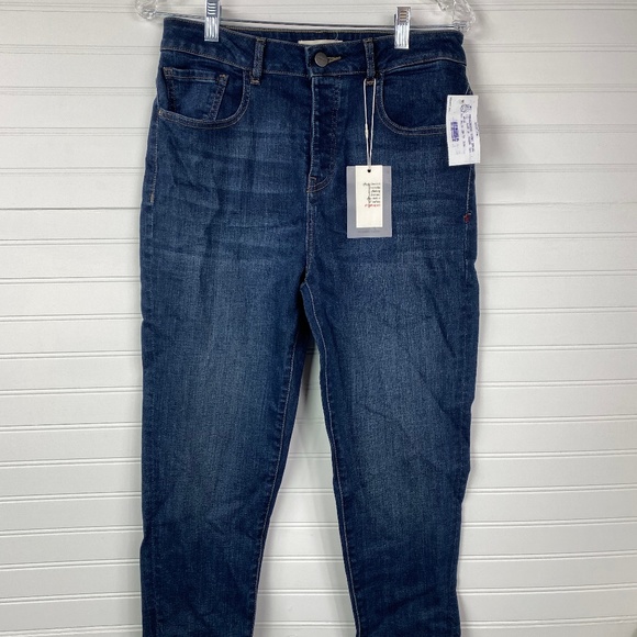 WARP + WEFT Denim - Warp + Weft MXP Milan Ankle High Rise Skinny Jeans